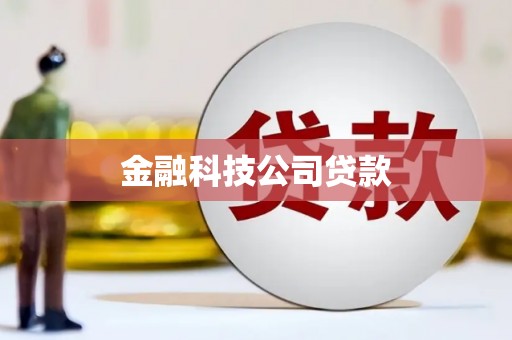 正安金融科技公司贷款