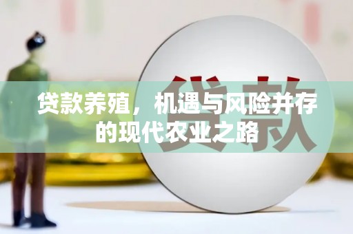 正安贷款养殖，机遇与风险并存的现代农业之路