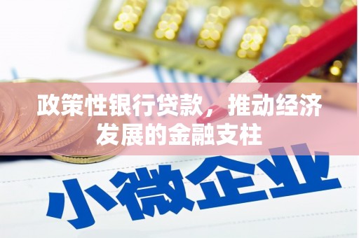 正安政策性银行贷款，推动经济发展的金融支柱