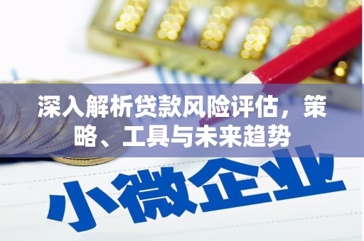 正安深入解析贷款风险评估，策略、工具与未来趋势