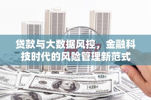 正安贷款与大数据风控，金融科技时代的风险管理新范式
