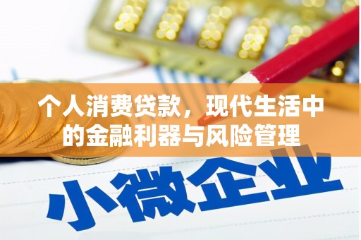 正安个人消费贷款，现代生活中的金融利器与风险管理