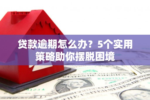 正安贷款逾期怎么办？5个实用策略助你摆脱困境