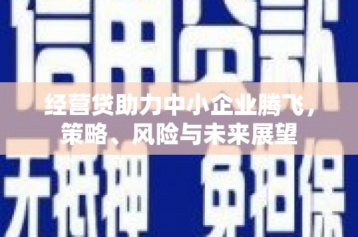 正安经营贷助力中小企业腾飞，策略、风险与未来展望
