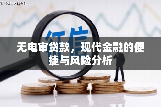 正安无电审贷款，现代金融的便捷与风险分析