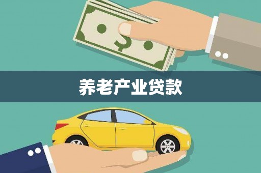 正安养老产业贷款