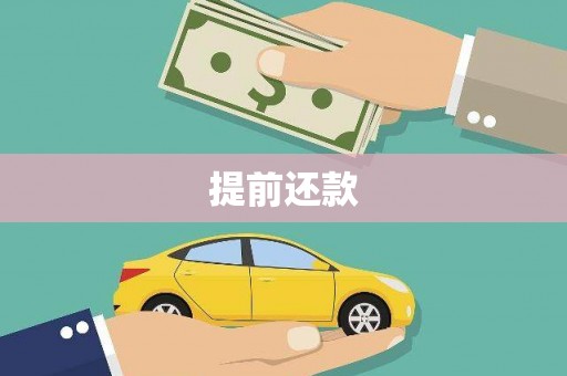 正安提前还款