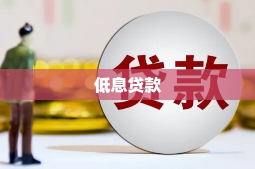 正安低息贷款