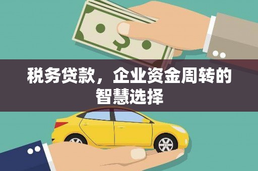 正安税务贷款，企业资金周转的智慧选择