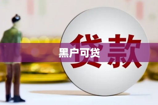 正安黑户可贷