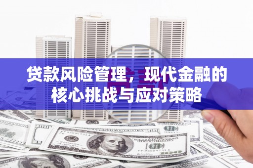 正安贷款风险管理，现代金融的核心挑战与应对策略