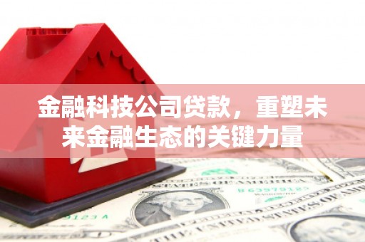 正安金融科技公司贷款，重塑未来金融生态的关键力量