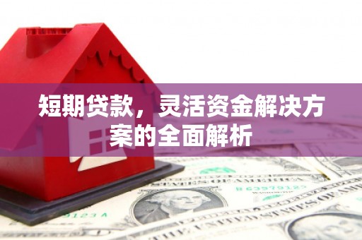 正安短期贷款，灵活资金解决方案的全面解析
