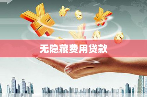 正安无隐藏费用贷款