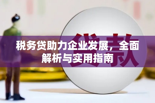 正安税务贷助力企业发展，全面解析与实用指南