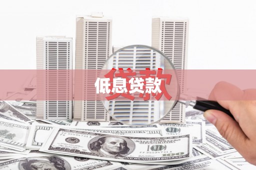 正安低息贷款