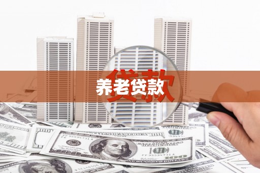 正安养老贷款