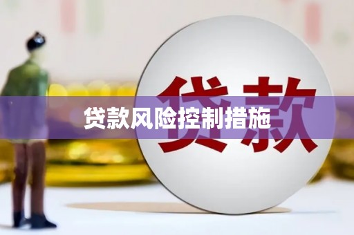 正安贷款风险控制措施