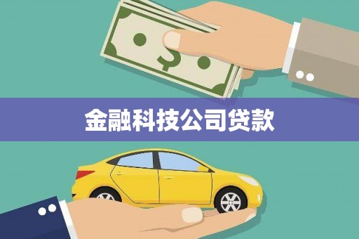 正安金融科技公司贷款