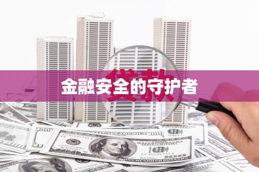 正安金融安全的守护者