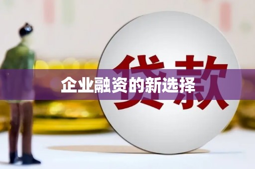 正安企业融资的新选择