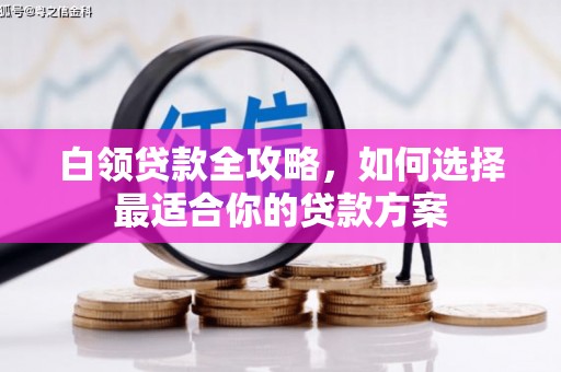 正安白领贷款全攻略，如何选择最适合你的贷款方案